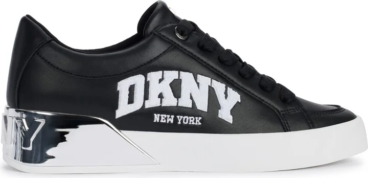 Dkny Women's Maben Varsity Lace-Up Sneakers - Image 2