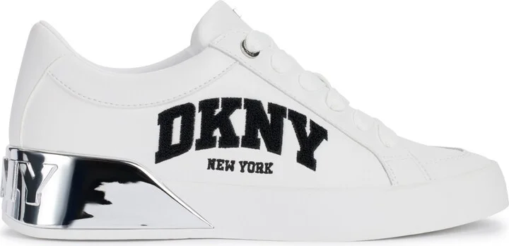 Dkny Women's Maben Varsity Lace-Up Sneakers - Image 6
