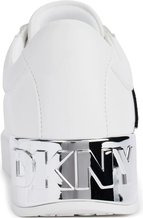 Dkny Women's Maben Varsity Lace-Up Sneakers - Image 7