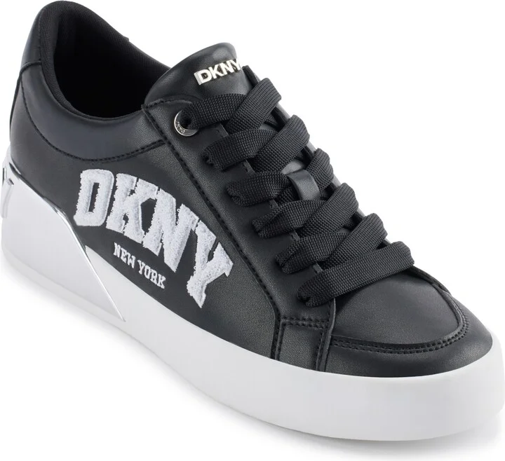 Dkny Women's Maben Varsity Lace-Up Sneakers