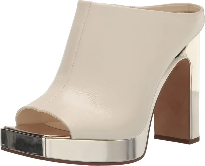 DKNY Women's Monoco Peep Toe Platform Sandal Heeled
