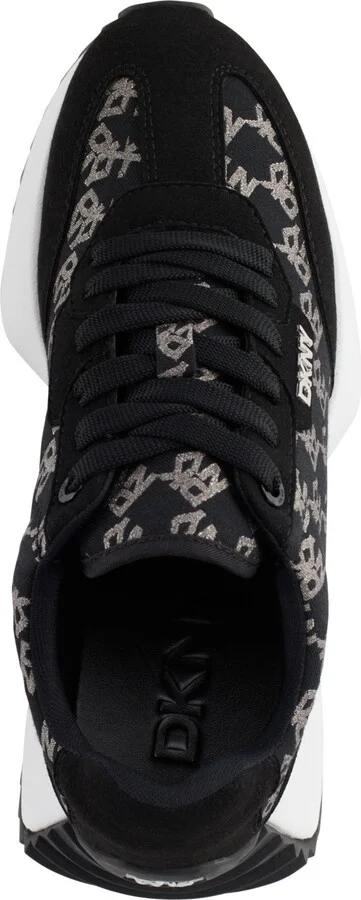 Dkny Women's Naples Checkered Running Sneakers - Image 4