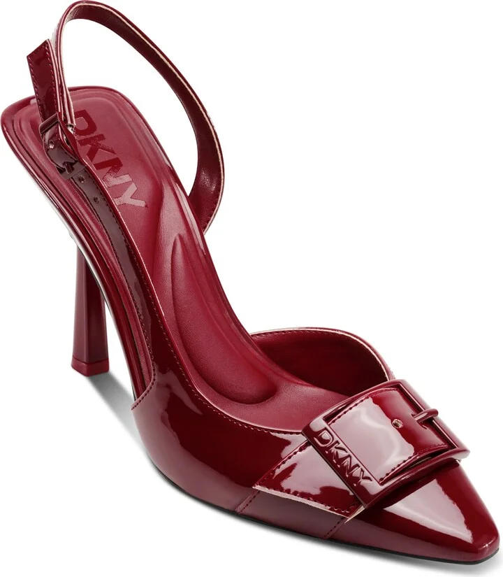 DKNY Women's Neilton Slingback Pump with Belt Detail