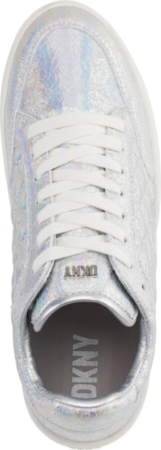 Dkny Women's Oriel Quilted Lace-Up Low-Top Sneakers - Image 4