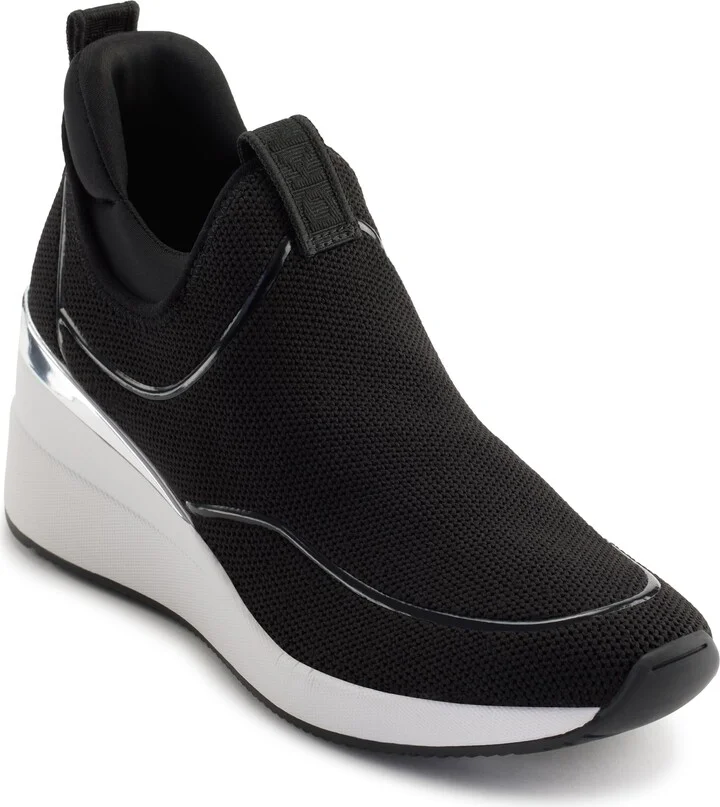 DKNY Women's Pecola Slip on Wedge Sneaker