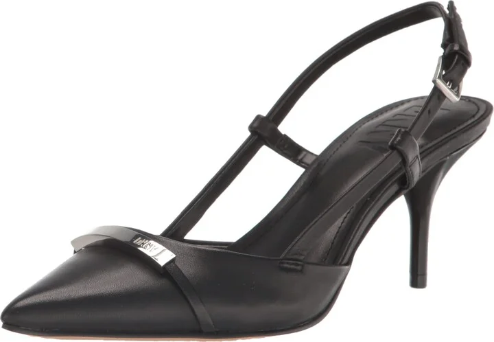 DKNY Women's Pointed Toe Kaylee-Slingback P Heeled Sandal