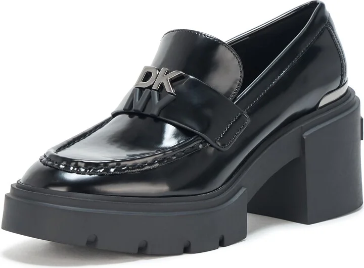 DKNY Women's Texas Heeled Platform Loafer