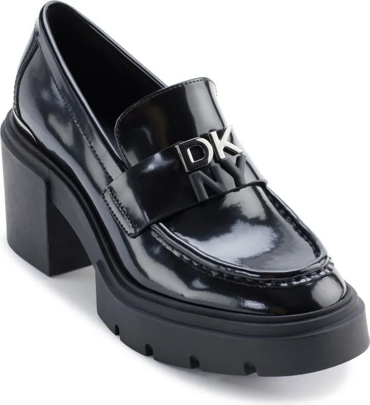 Dkny Women's Texas Heeled Platform Loafers
