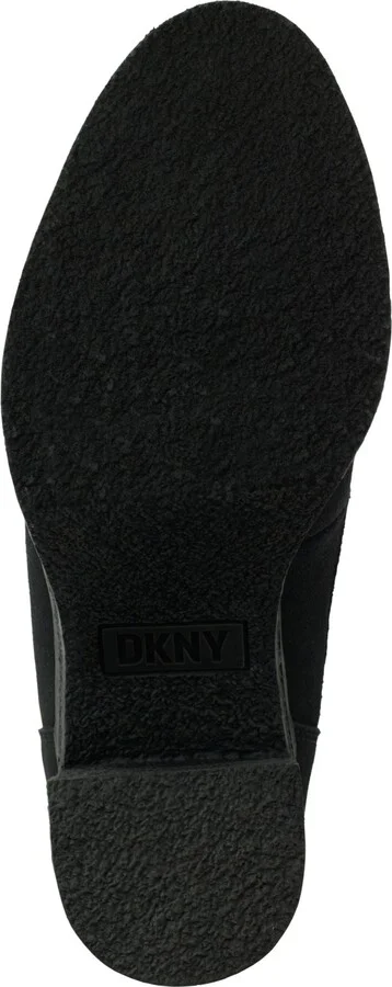 Dkny Women's Toia Lace-Up Zip Block Heel Booties - Grey/ Black - Image 5