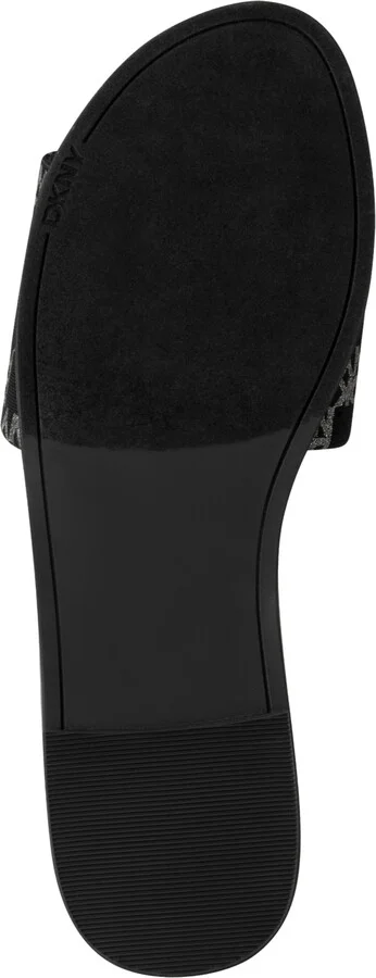 Dkny Women's Waltz Slip-On Flat Sandals - Black, Nickel - Image 5