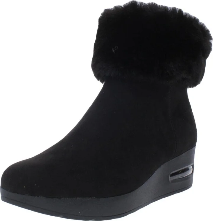 Black Microsuede Abri