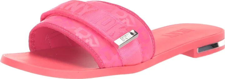 DKNY Women's Wezli Flat Slide Sandal
