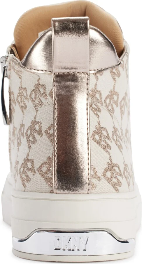 Dkny Women's Yaser Lace-Up Mid Top Sneakers - Image 3