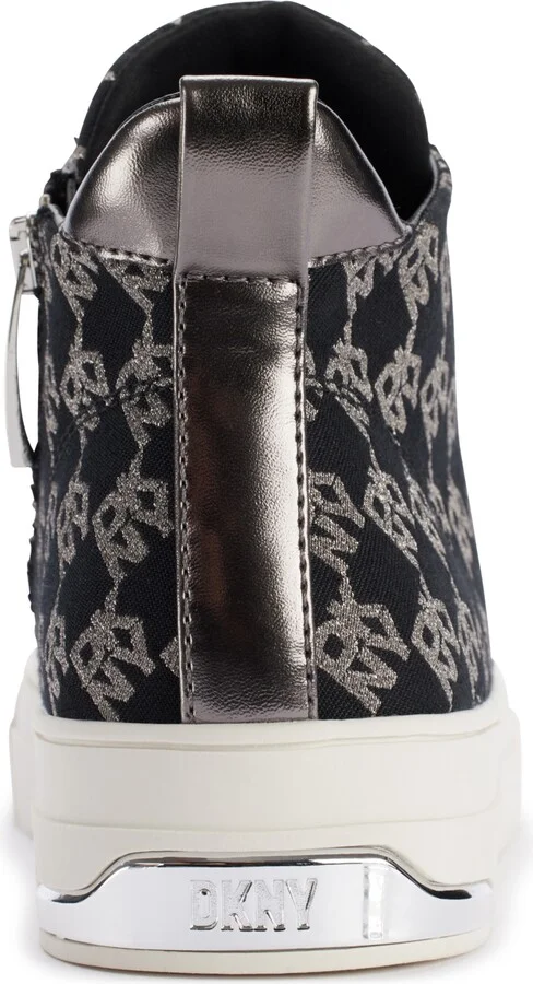Dkny Women's Yaser Lace-Up Mid Top Sneakers - Image 11