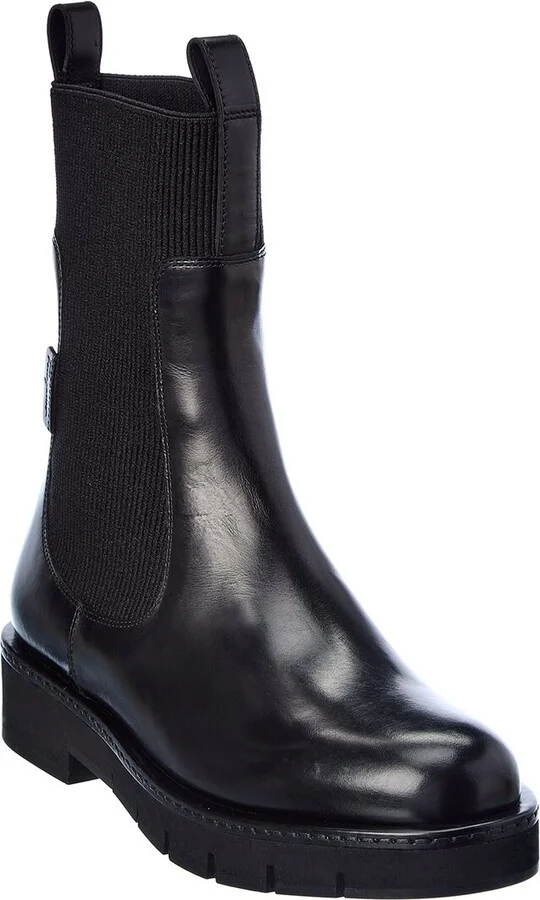 Dnu Pack Ferragamo Otello Leather Bootie