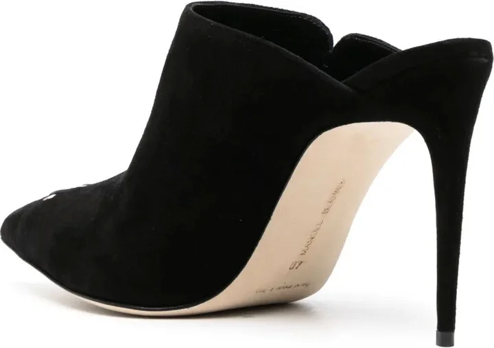 Dobre 105mm suede mules - Image 3
