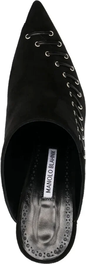 Dobre 105mm suede mules - Image 4