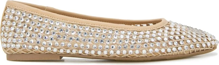 Dobsi Rhinestone Embellished Flat - Image 3