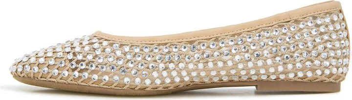 Dobsi Rhinestone Embellished Flat - Image 7
