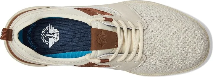 Dockers Adan Men's Slip on Shoes White/Tan : 8.5 D - Medium, Synthetic - Image 2