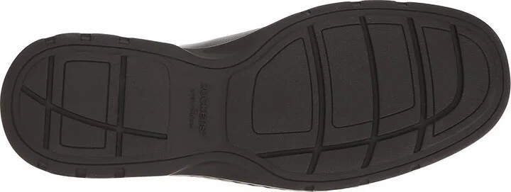 Dockers Agent Bike Toe Slip On Men's Shoes Black Tumbled Leather : 8 E - Wide - Image 3