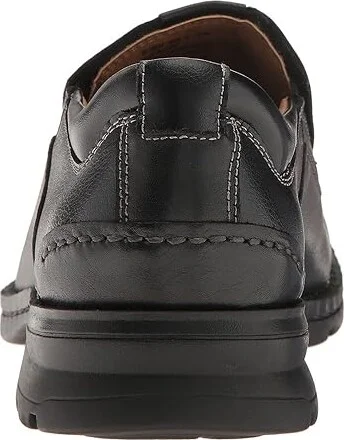 Dockers Agent Bike Toe Slip On Men's Shoes Black Tumbled Leather : 8 E - Wide - Image 4