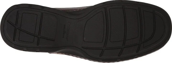 Dockers Agent Bike Toe Slip On Men's Shoes Dark Tan : 7 D - Medium, Leather - Image 4