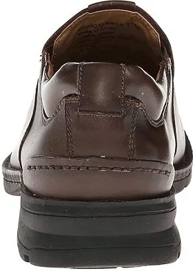 Dockers Agent Bike Toe Slip On Men's Shoes Dark Tan : 7 D - Medium, Leather - Image 5