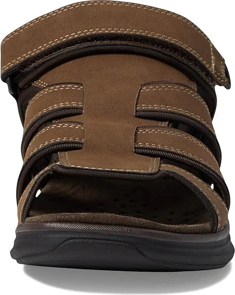 Dockers Banbury Men's Sandals Dark Tan : 10 D - Medium, Leather - Image 2