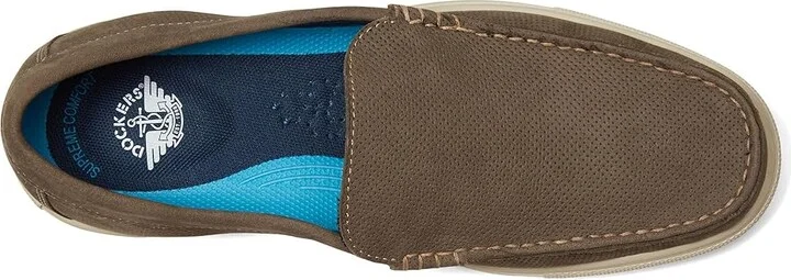 Dockers Bancroft Men's Slip on Shoes Taupe : 7 D - Medium, Leather - Image 2