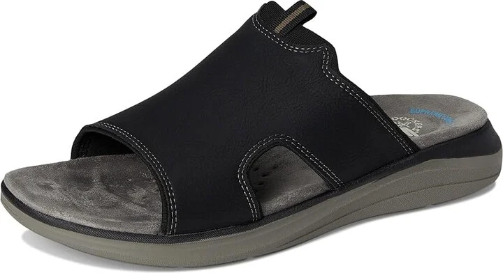 Dockers Barlin Men's Sandals Black : 7 D - Medium, Leather - Image 5