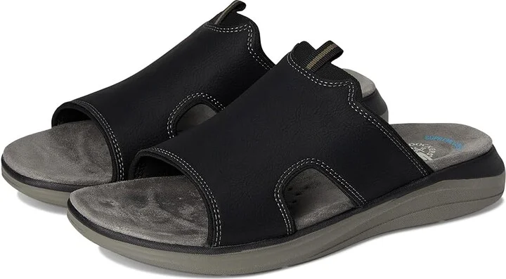 Dockers Barlin Men's Sandals Black : 7 D - Medium, Leather