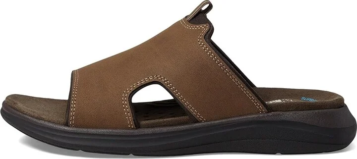 Dockers Barlin Men's Sandals Dark Tan : 8 E - Wide, Leather - Image 5