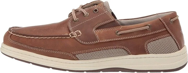 Dockers Beacon Men's Slip on Shoes Dark Tan Leather : 7 D - Medium, Leather/Textile - Image 7