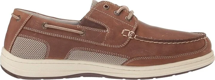 Dockers Beacon Men's Slip on Shoes Dark Tan Leather : 7 D - Medium, Leather/Textile - Image 8