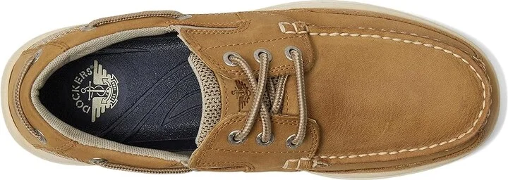 Dockers Beacon Men's Slip on Shoes Tan : 7 D - Medium, Nubuck/Textile - Image 3