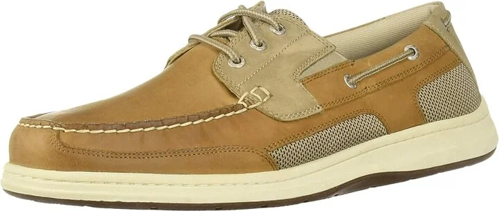 Dockers Beacon Men's Slip on Shoes Tan/Taupe Crazy Horse : 8 D - Medium, Nubuck/Textile - Image 2
