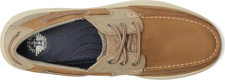 Dockers Beacon Men's Slip on Shoes Tan/Taupe Crazy Horse : 8 D - Medium, Nubuck/Textile - Image 3