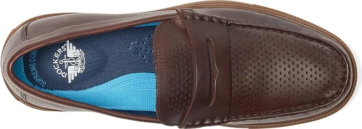 Dockers Bellwood Men's Slip on Shoes Mahogany : 10 D - Medium, Leather - Image 2