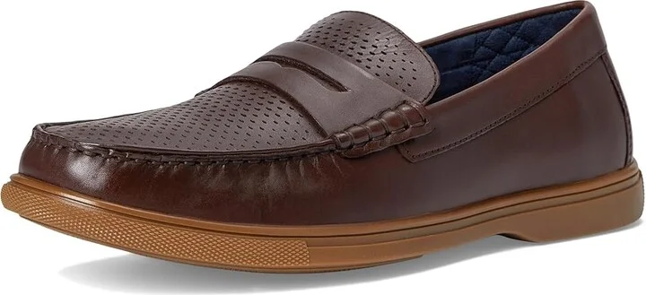 Dockers Bellwood Men's Slip on Shoes Mahogany : 10 D - Medium, Leather - Image 5