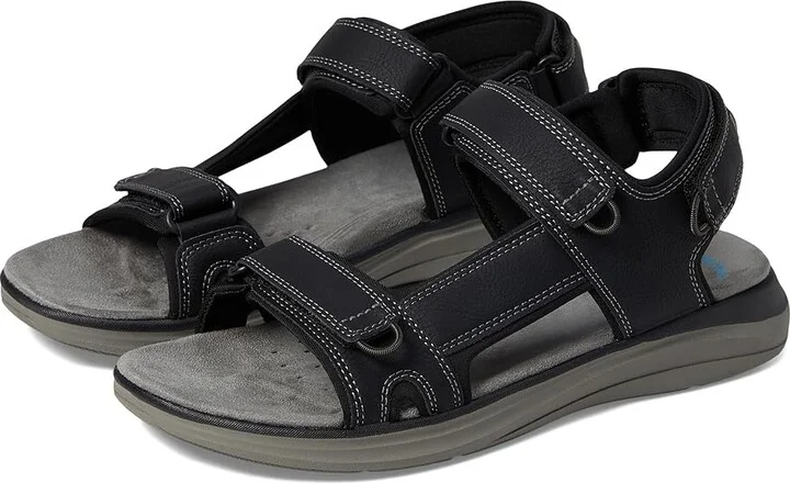 Dockers Bradburn Men's Sandals Black : 13 D - Medium, Leather