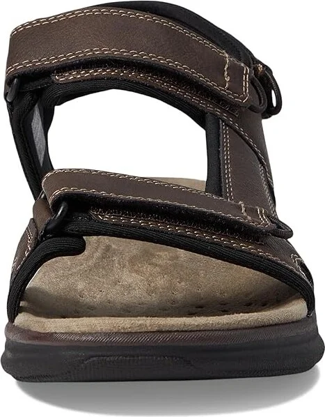 Dockers Bradburn Men's Sandals Dark Brown/Black : 11 D - Medium, Leather - Image 2