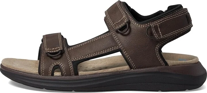 Dockers Bradburn Men's Sandals Dark Brown/Black : 11 D - Medium, Leather - Image 5