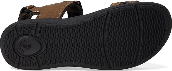 Dockers Bradburn Men's Sandals Dark Tan : 8 E - Wide, Leather - Image 3