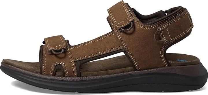 Dockers Bradburn Men's Sandals Dark Tan : 8 E - Wide, Leather - Image 5