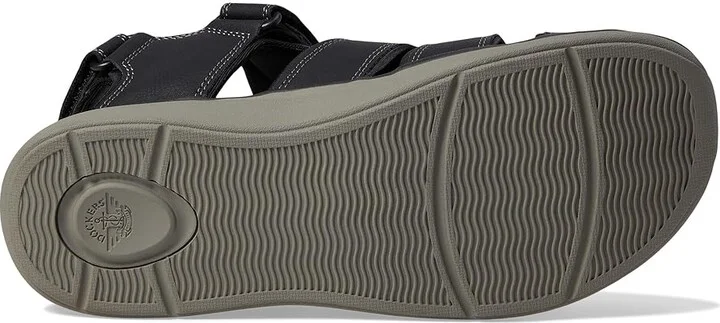 Dockers Byrd Men's Sandals Black : 11 D - Medium, Leather - Image 3