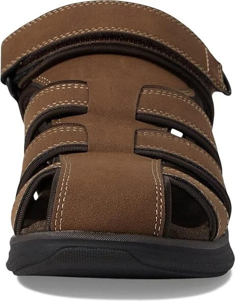 Dockers Byrd Men's Sandals Dark Tan : 13 D - Medium, Leather - Image 2