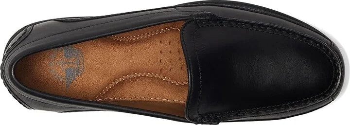 Dockers Catalina Men's Dress Flat Shoes Black : 7 D - Medium, Leather - Image 2