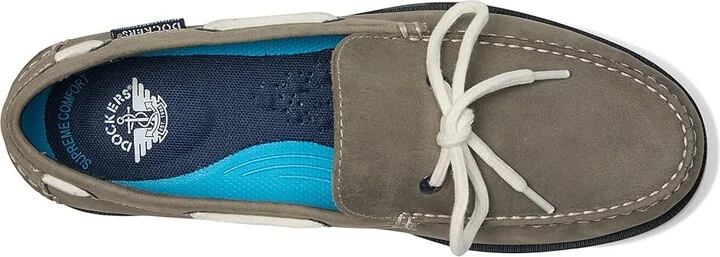 Dockers Darnell Men's Slip on Shoes Charcoal : 8 D - Medium, Leather - Image 2