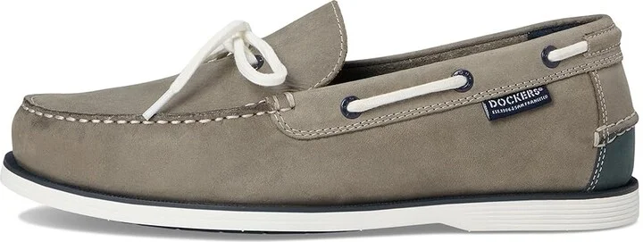 Dockers Darnell Men's Slip on Shoes Charcoal : 8 D - Medium, Leather - Image 6